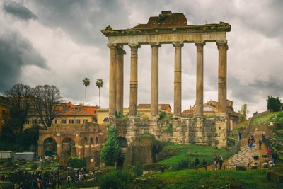 Rome, Italy. The Roman Forum by Unbekannt Unbekannt